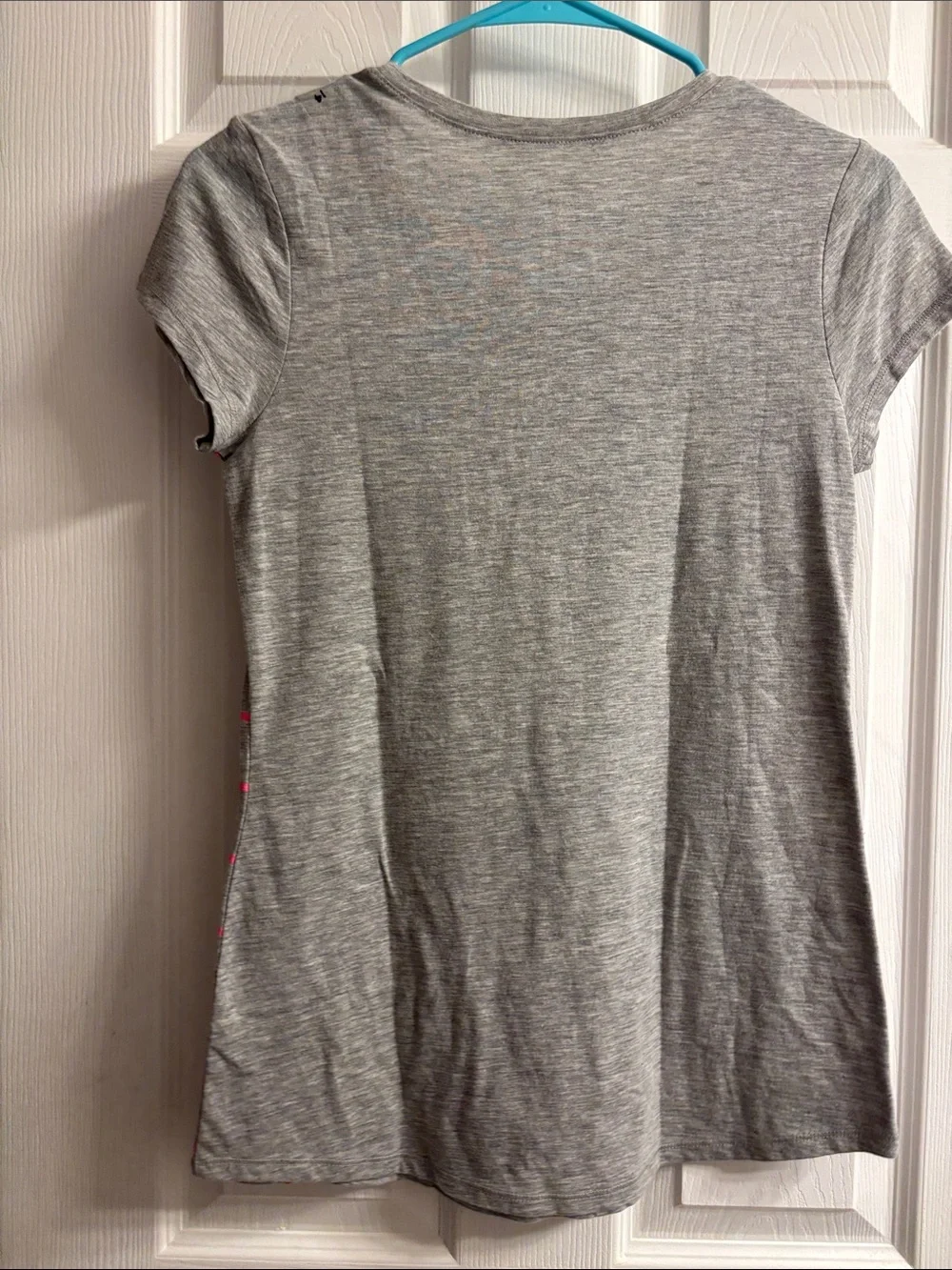 Vintage Justice Gray & Pink Striped 'She's My Best Friend' Graphic Tee
